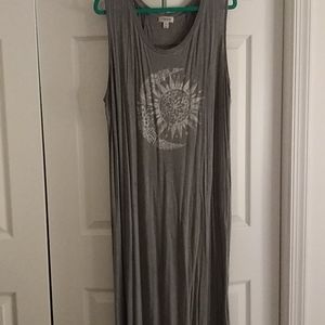 Grey style & co maxi sundress